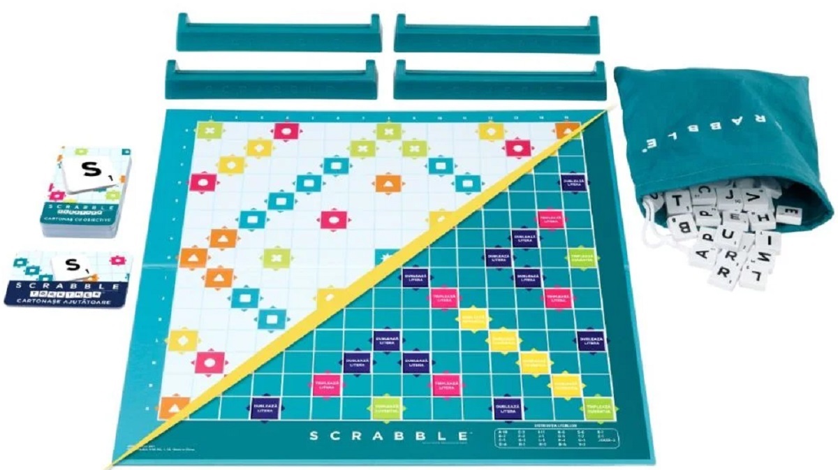 Joc Scrabble. 2 in 1