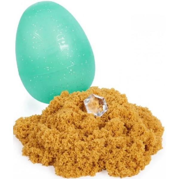Kinetic Sand. Pachet 3 oua cu surpriza