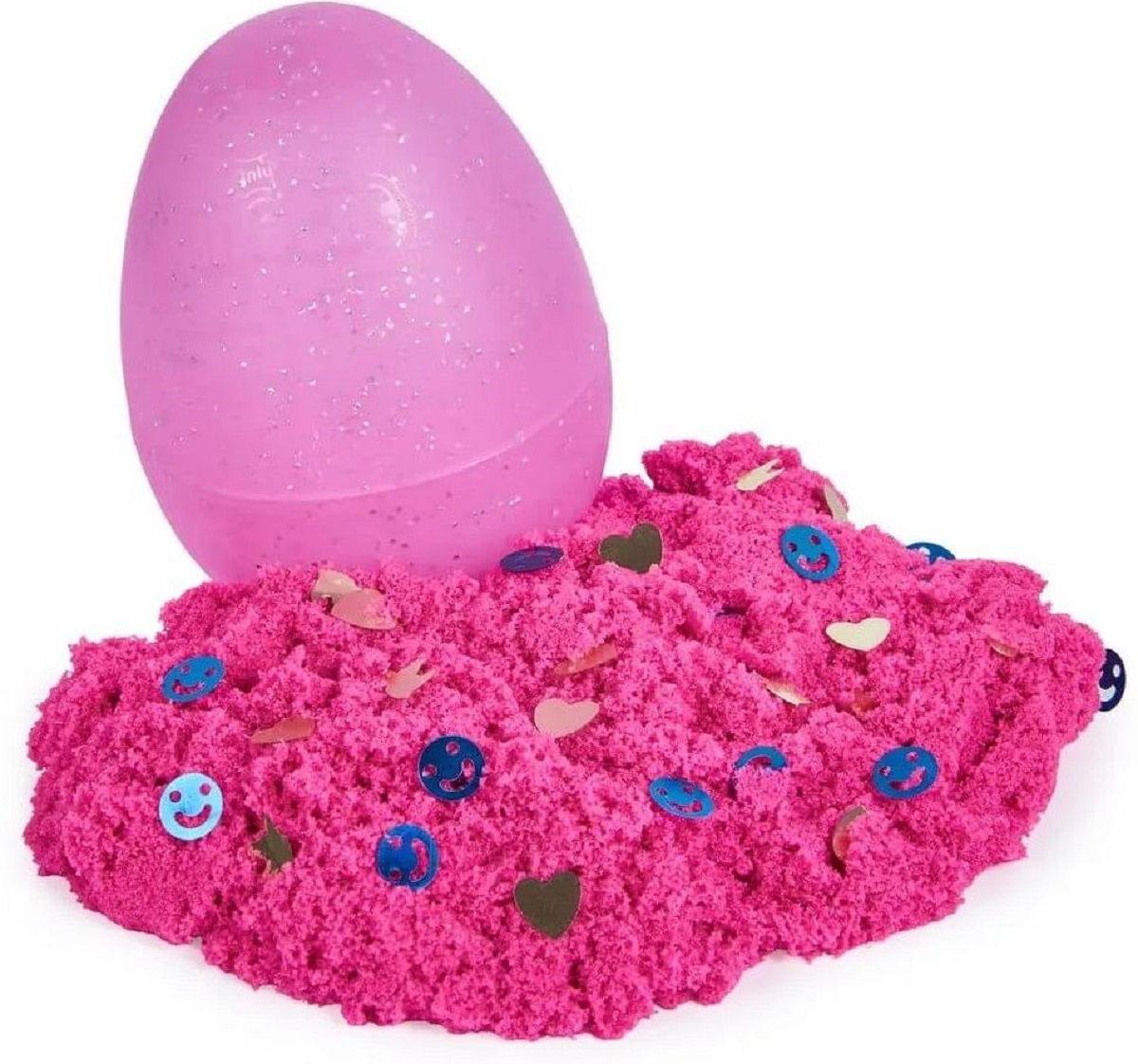 Kinetic Sand. Pachet 3 oua cu surpriza