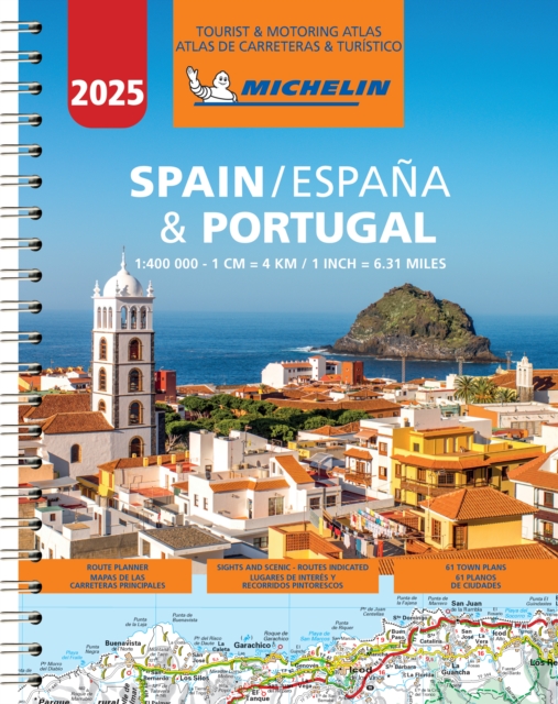 Michelin Spain & Portugal Road Atlas 2025 -