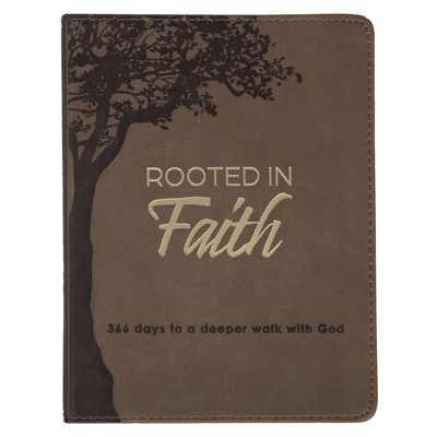Devotional Rooted in Faith Faux Leather - 
