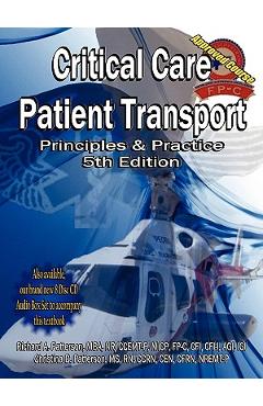 Coperta cărții 'Critical Care Patient Transport, Principles and Practice - Christina Patterson'