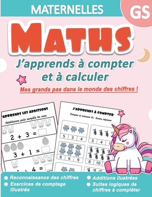 Maths Maternelles GS: J'apprends à compter et à calculer - Mes grands pas dans le monde des chiffres ! Reconnaissance des chiffres, Exercice - Les Petits Champions De Maths Editions