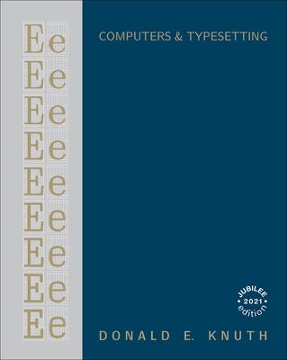 Coperta cărții 'Computers & Typesetting, Volume E: Computer Modern Typefaces - Donald Knuth'