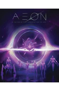 Coperta cărții 'Aeon: At the End of Time, Judgement Has Its Jury - Matthew Medney'