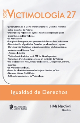 Victimología 27. Igualdad de derechos - Hilda Marchiori