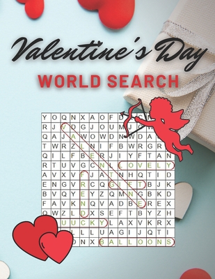 Valentine's Day Word Search Book: : Large Print Word Search puzzle books, Valentine's day gift for kids and adults - Magic Sky Publisher