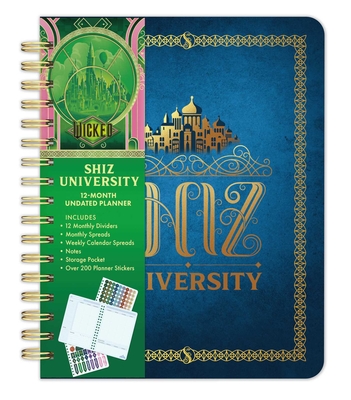 Wicked: Shiz University 12-Month Undated Planner - 