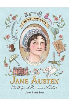 Coperta cărții 'Jane Austen: The Original Romance Novelist - Janet Lewis Saidi'