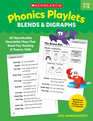 Phonics Playlets: Blends & Digraphs - Liza Charlesworth