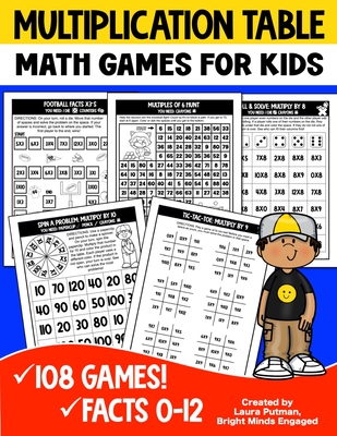 Multiplication Table Games: Math Games for Kids - Laura Putman