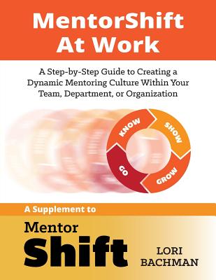 Coperta cărții 'MentorShift at Work: A Step-by-Step Guide to Creating a Dynamic Mentoring Culture Within Your Team, Department, or'