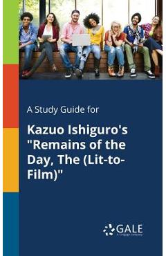 Coperta cărții 'A Study Guide for Kazuo Ishiguro's 