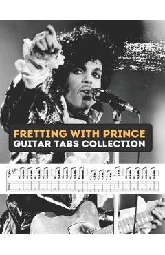 Coperta cărții 'Fretting with Prince: Guitar Tabs Collection - Hajiba El Kahia'