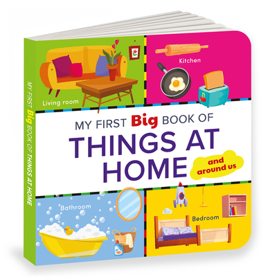 My First Big Book of Things at Home: Illustrated Board Book of Things at Home for Preschool Kids, Toddlers Book for 1+ [Penguin Early Learning Series] - Penguin Books
