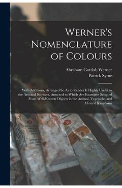 Coperta cărții 'Werner's Nomenclature of Colours: With Additions, Arranged So As to Render It Highly Useful to the Arts and Sciences.'
