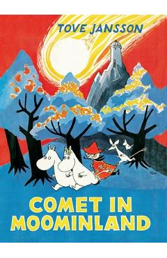 Coperta cărții 'Comet in Moominland - Tove Jansson'
