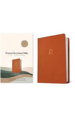 Poza produsului The Message Women's Devotional Bible (Leather-Look, Terracotta) - Eugene H. Peterson