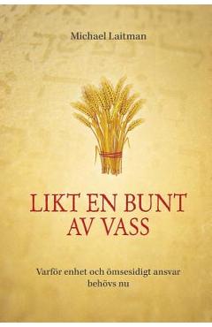 Coperta cărții 'Likt en bunt av vass: Varför enhet och ömsesidigt ansvar behövs nu - Michael Laitman'