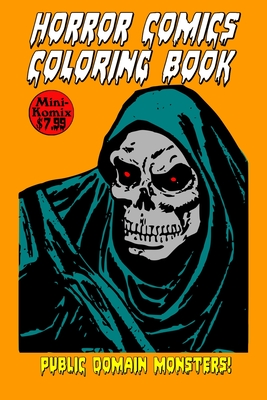 Horror Comics Coloring Books - Mini Komix