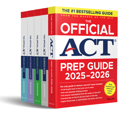 The Official ACT Prep & Subject Guides 2025-2026 Complete Set -