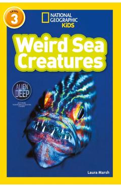 Coperta cărții 'Weird Sea Creatures - Laura|national Geographic Kids Marsh'