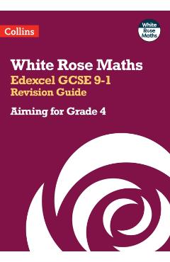 Coperta cărții 'Edexcel GCSE 9-1 Revision Guide: Aiming for Grade 4 -'