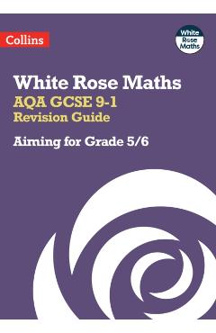 Coperta cărții 'AQA GCSE 9-1 Revision Guide: Aiming for Grade 5/6 -'