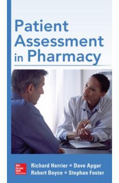 Coperta cărții 'Patient Assessment in Pharmacy - Richard|apgar Herrier'