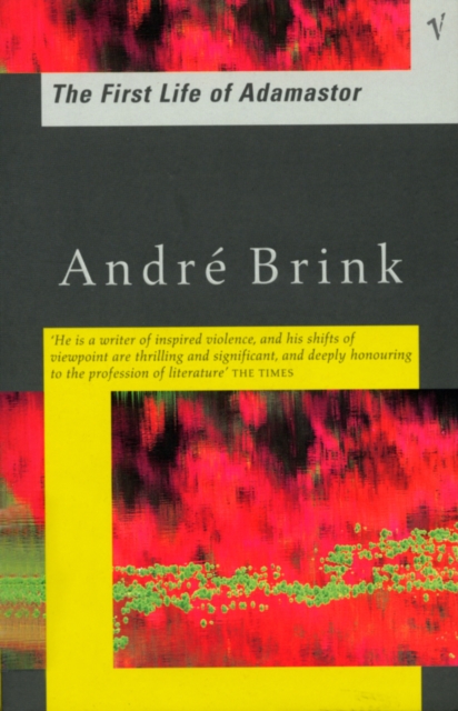 Coperta cărții 'First Life of Adamastor - Andre Brink'