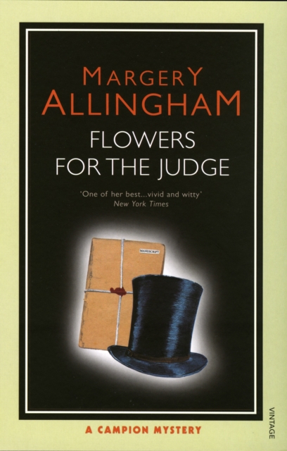 Flowers For The Judge - Margery Allingham
