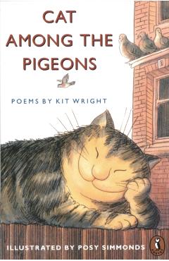 Coperta cărții 'Cat Among the Pigeons - Kit Wright'