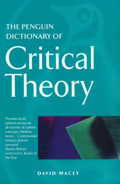 Penguin Dictionary of Critical Theory - David Macey