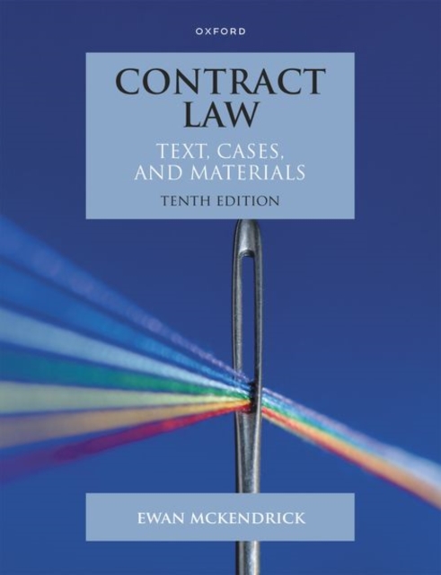 Contract Law - Ewan (professor Of Private Law Mckendrick