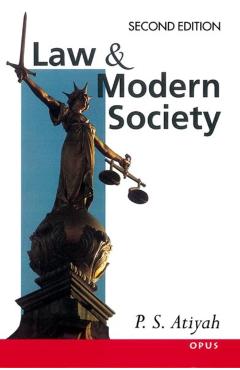 Coperta cărții 'Law and Modern Society - P. S. (former Professor Of English Law Atiyah'