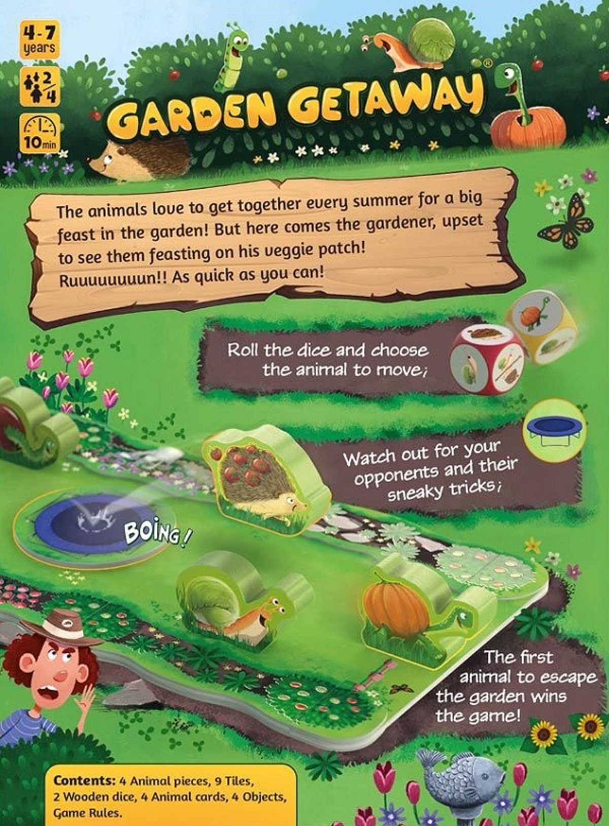 Joc educativ: Garden Getaway