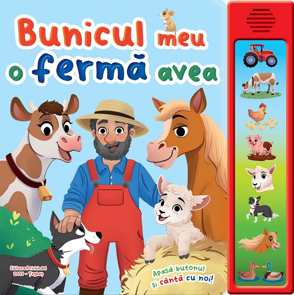 Carte cu sunete. Bunicul meu o ferma avea