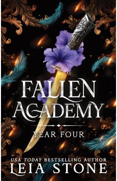 Coperta cărții 'Fallen Academy: Year Four - Leia Stone'