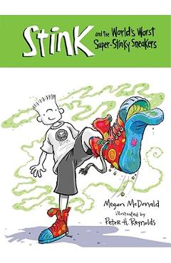 Coperta cărții 'Stink and the World's Worst Super-Stinky Sneakers - Megan Mcdonald'