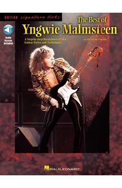 Coperta cărții 'The Best of Yngwie Malmsteen a Step-By-Step Breakdown of His Guitar Styles and Techniques - Book/Online Audio - Yngwie'