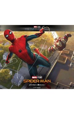 Coperta cărții 'Marvel Studios' the Infinity Saga - Spider-Man: Homecoming - The Art of the Movie - Eleni Roussos'