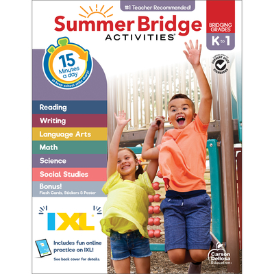 Summer Bridge Activities, Grades K - 1 -