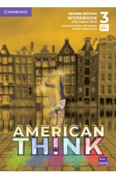 Coperta cărții 'Think Level 3 Workbook with Digital Pack American English - Herbert Puchta'