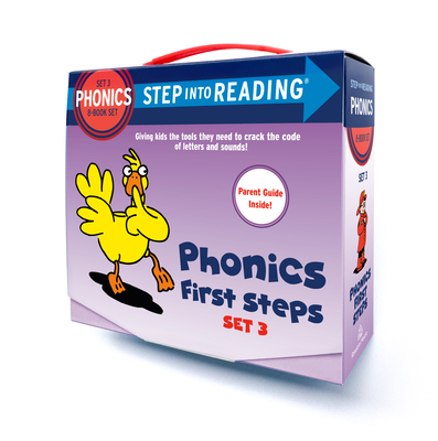 Step Into Reading Set 3 Phonics First Steps Box Set: Includes 8 Easy-To-Decode Books and Parent Guide -