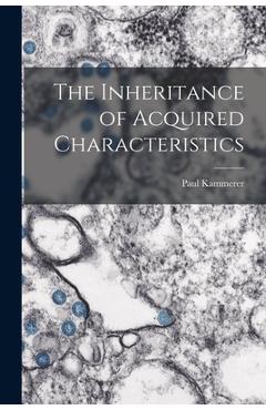 Coperta cărții 'The Inheritance of Acquired Characteristics - Paul Kammerer'