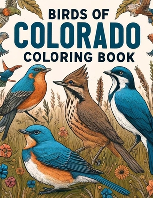 Birds of Colorado Coloring Book - Jon Martin