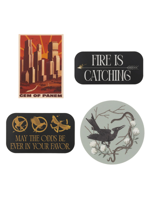The Hunger Games: Assorted Stickers - Sticker Set of 4 - 