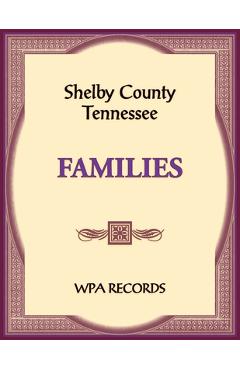 Poza produsului Shelby County, Tennessee Families - 