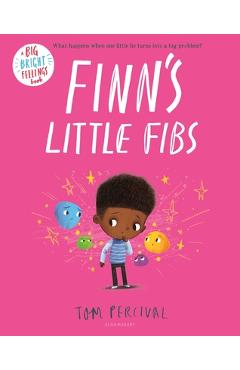 Coperta cărții 'Finn's Little Fibs - Tom Percival'