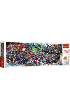Poza produsului Puzzle 1000 Panorama: Disney Marvel. Universul Avengers